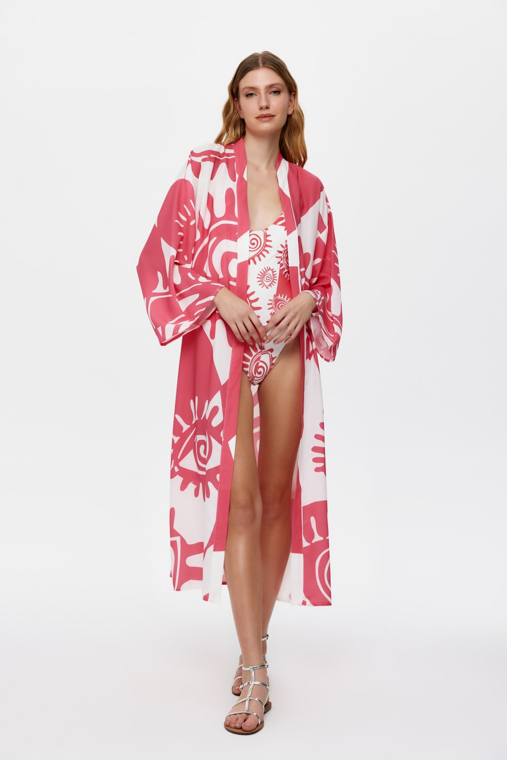 Eliphe-Rax Pembe Maxi Kimono-Kimono-3-roqelvaxirum.shop