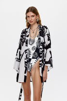 Eliphe-Rax Siyah Mini Kimono-Kimono-1-roqelvaxirum.shop