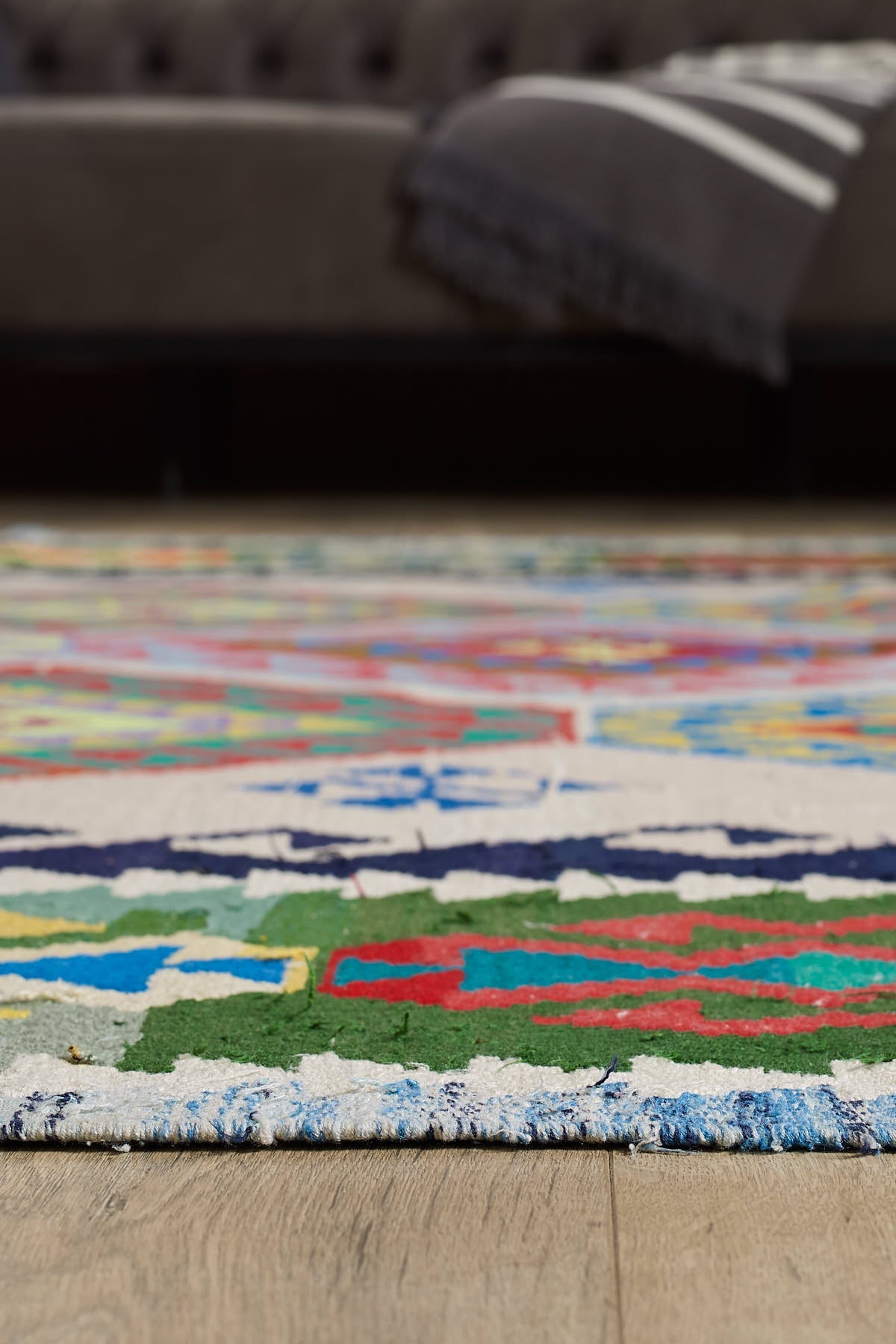 Empera-Antik Kilim Anadolu Etnik Desenli El Dokuması Kilim E0526-4-roqelvaxirum.shop
