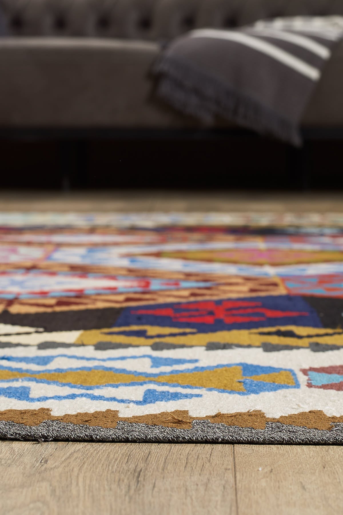Empera-Antik Kilim Anadolu Etnik Desenli El Dokuması Kilim E0528-4-roqelvaxirum.shop