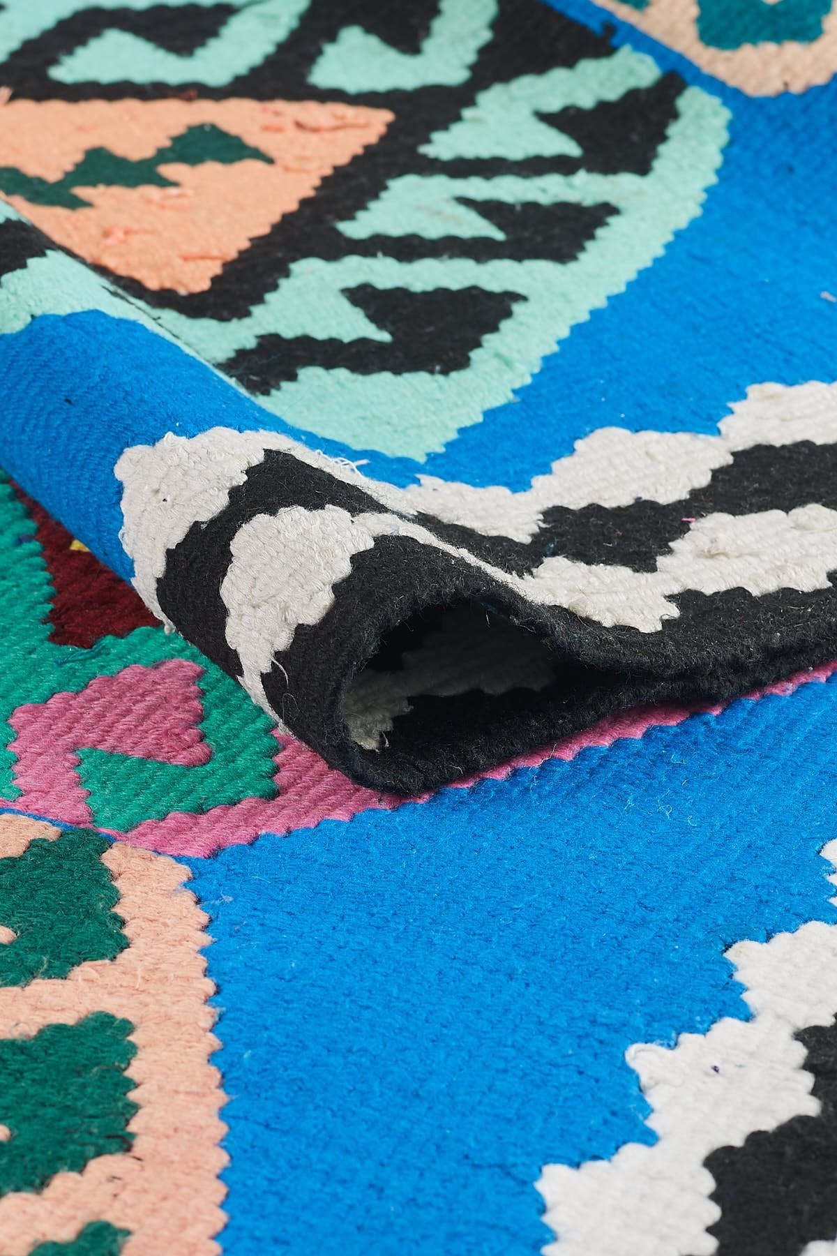 Empera-Antik Kilim Anadolu Etnik Desenli El Dokuması Kilim E0530-3-roqelvaxirum.shop