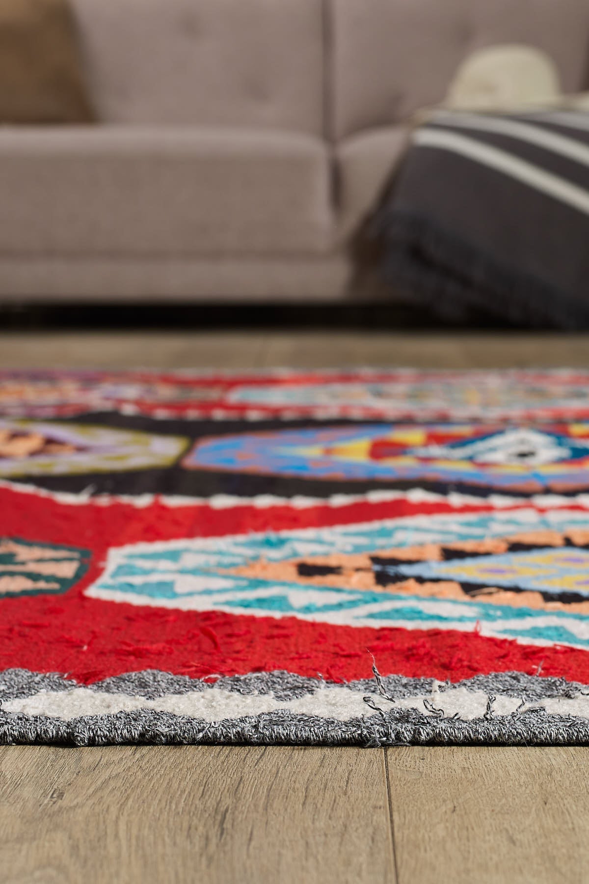 Empera-Antik Kilim Anadolu Etnik Desenli El Dokuması Kilim E0531-4-roqelvaxirum.shop