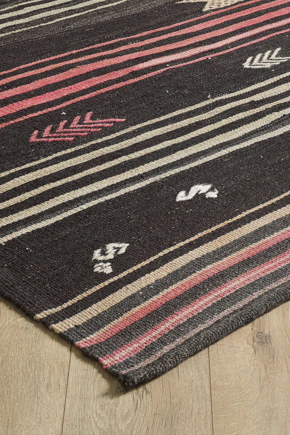 Empera-Antik Kilim Kıl Kilim Etnik Desenli El Dokuması Kilim E0509-2-roqelvaxirum.shop
