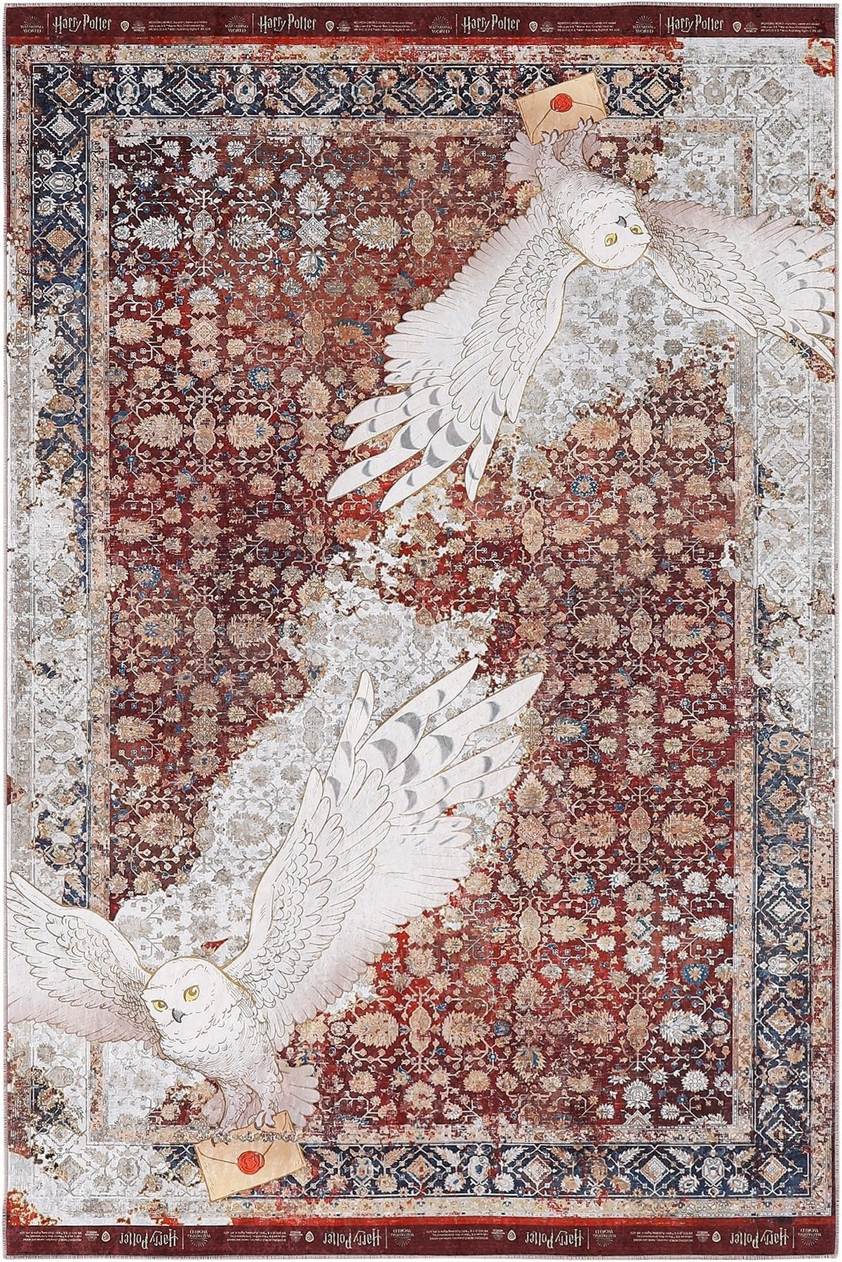 Empera-Harry Potter Hedwig Traditional Halı-1-roqelvaxirum.shop
