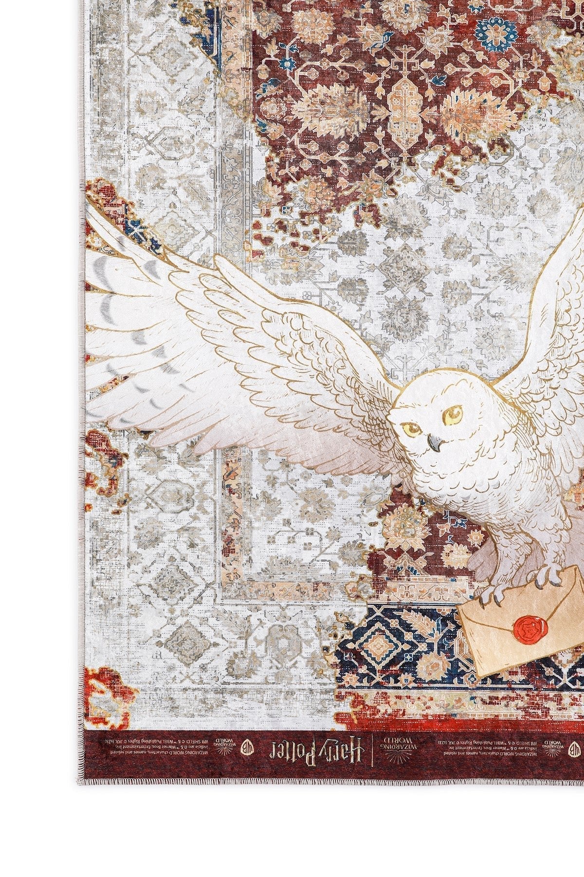 Empera-Harry Potter Hedwig Traditional Halı-3-roqelvaxirum.shop