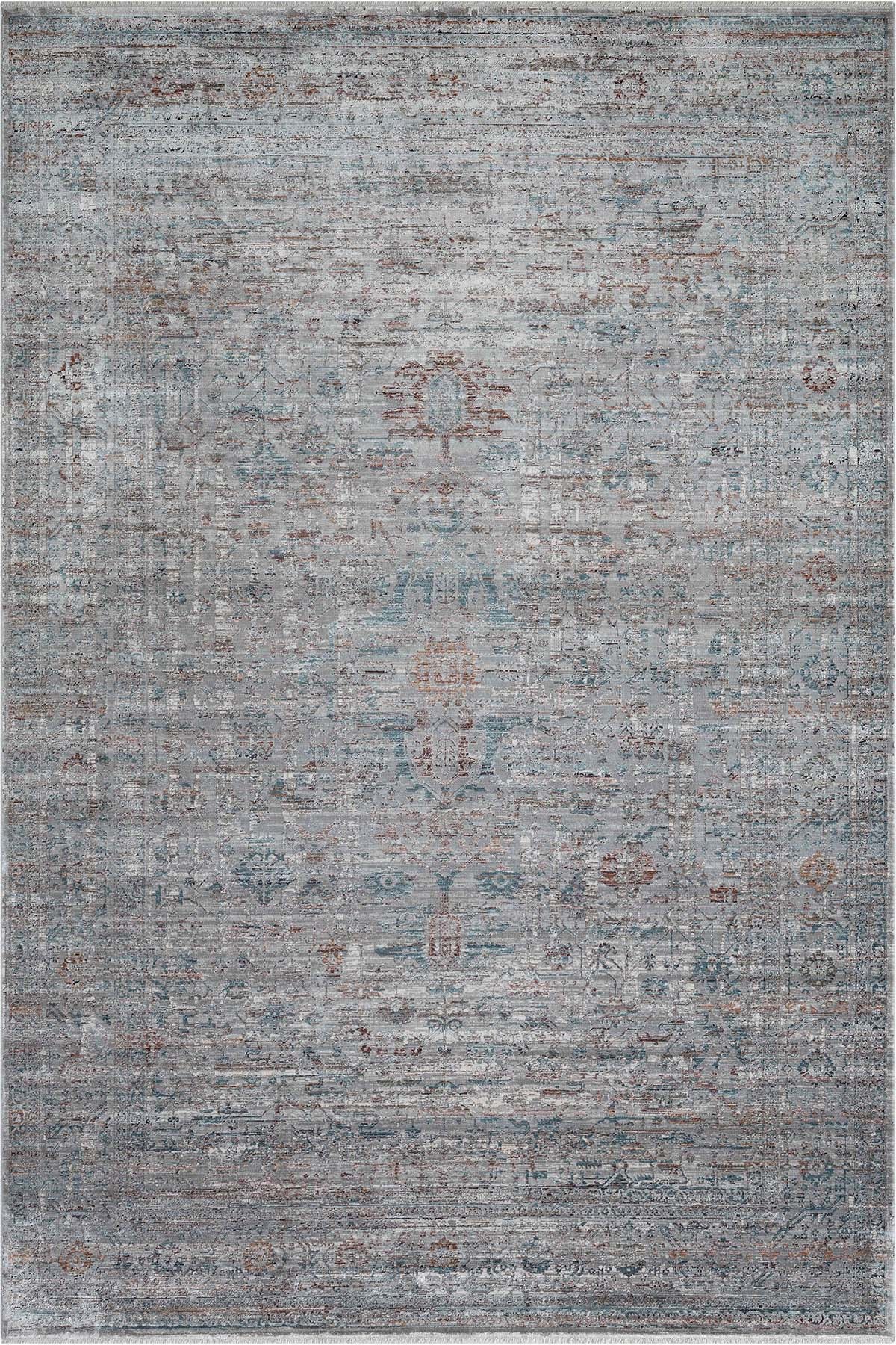 Empera-Heritage Renda Kendinden Saçaklı Modern Klasik Eskitme Halı-1-roqelvaxirum.shop