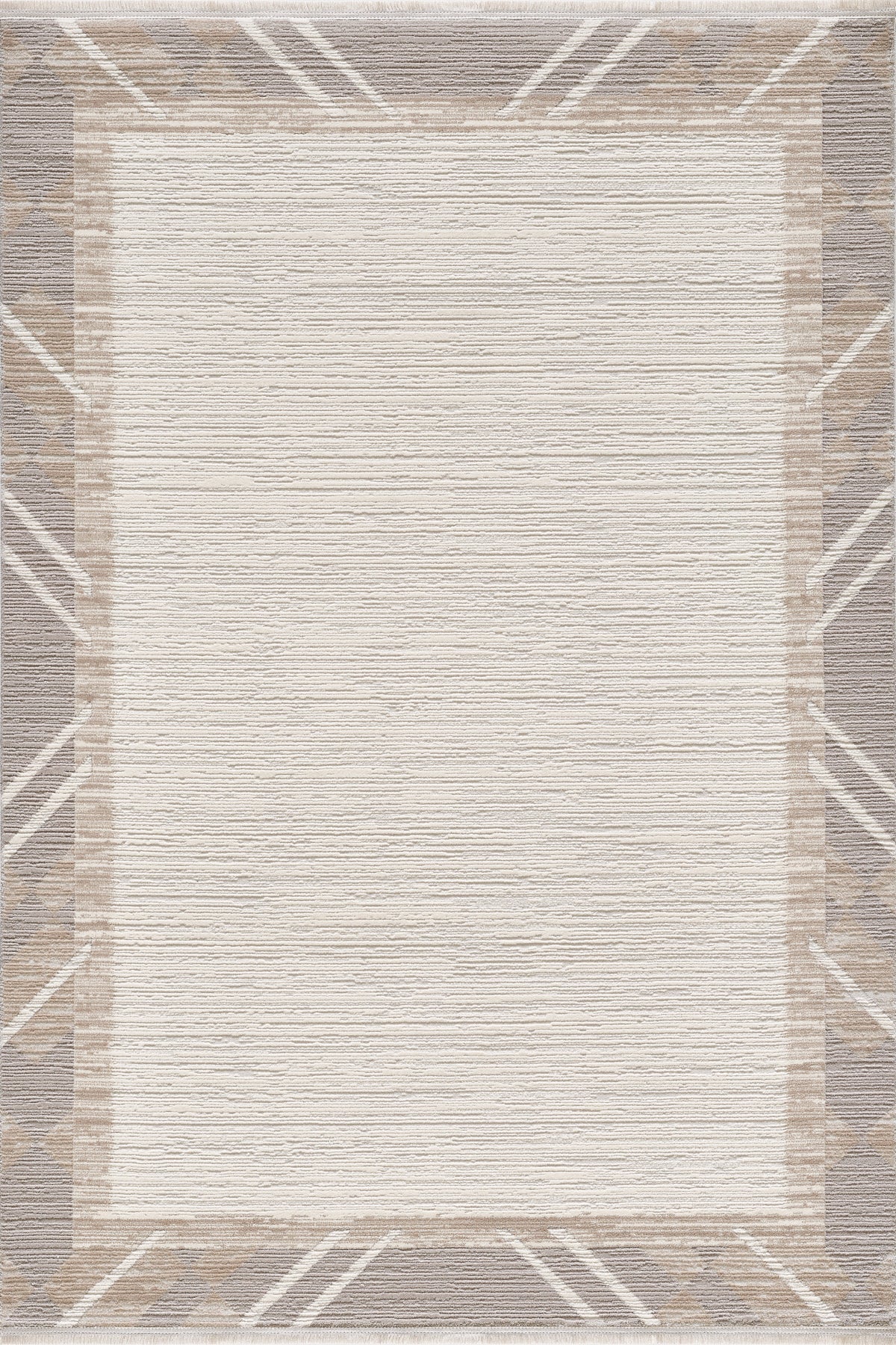 Empera-Nera Sandstone Takma Saçaklı Modern Salon Halısı-1-roqelvaxirum.shop