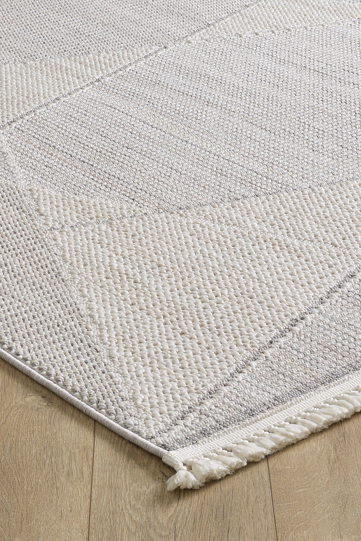 Empera-Serenity Cool Gray Saçaklı Tozumaz Antialerjik Halı-2-roqelvaxirum.shop