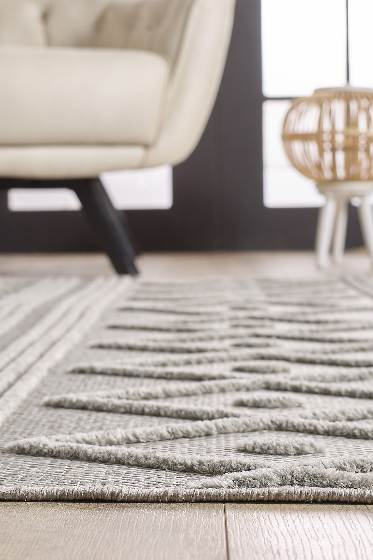 Empera-Shibori Lead Grey Kaymaz Tabanlı Antialerjik Halı-4-roqelvaxirum.shop