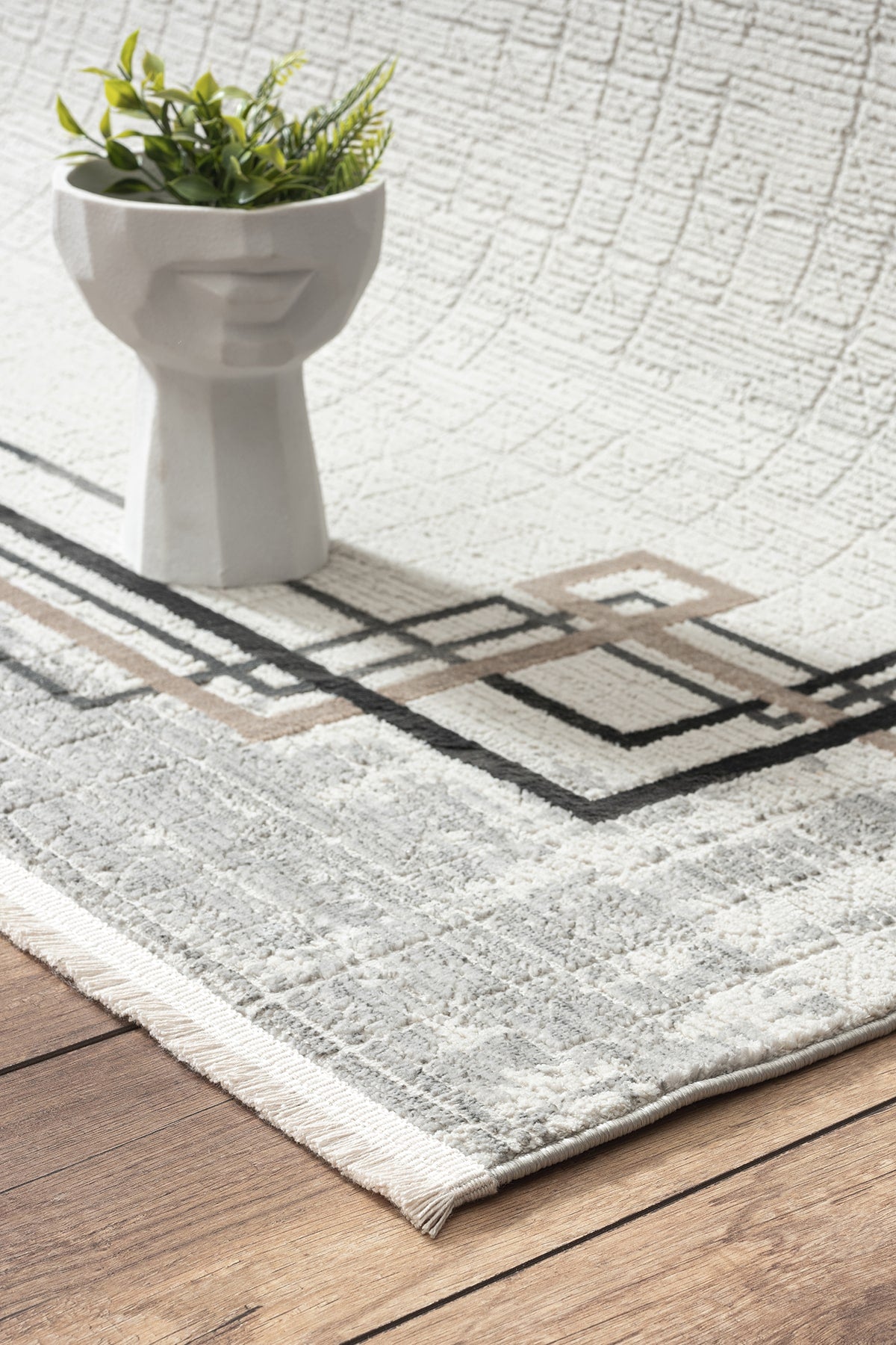 Empera-Terra Amberlight Modern Klasik Çerçeveli Halı-3-roqelvaxirum.shop