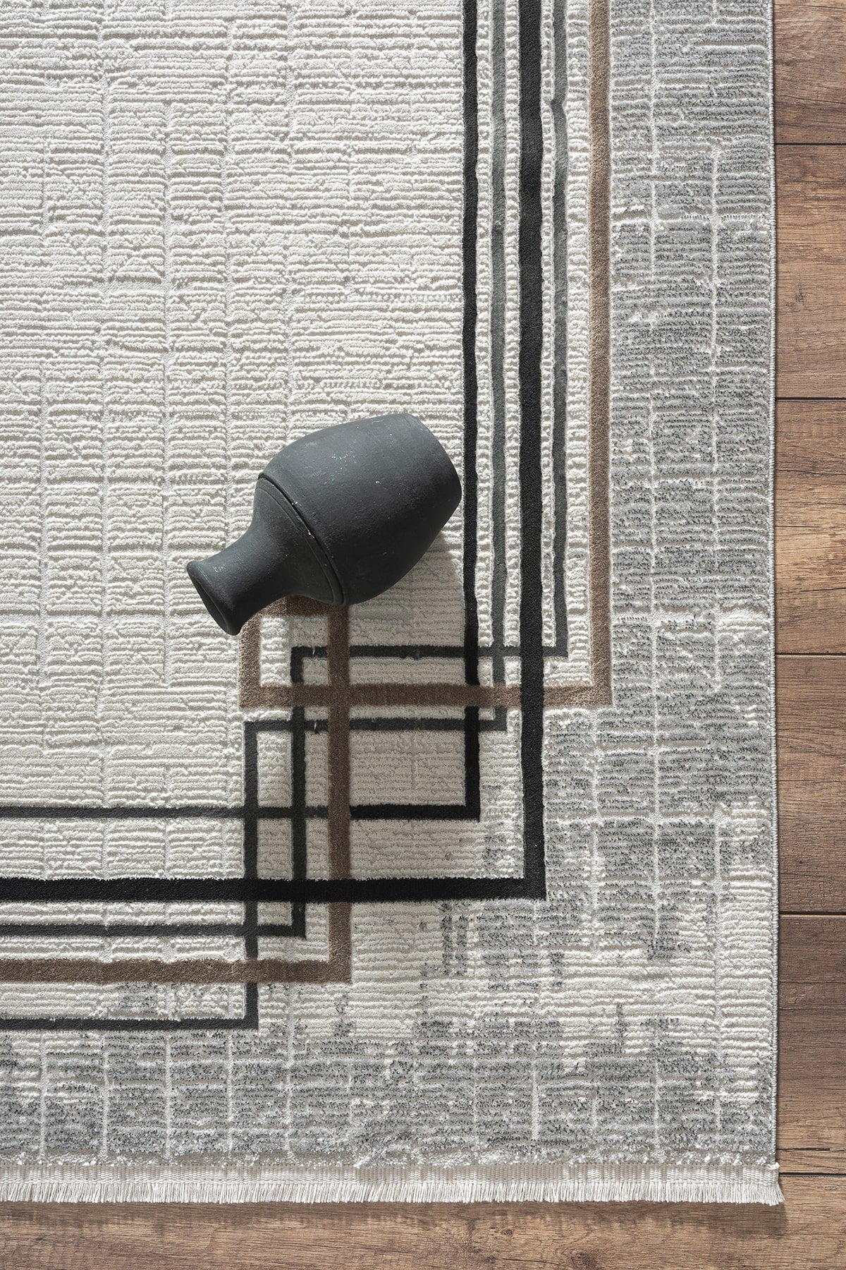Empera-Terra Amberlight Modern Klasik Çerçeveli Halı-4-roqelvaxirum.shop