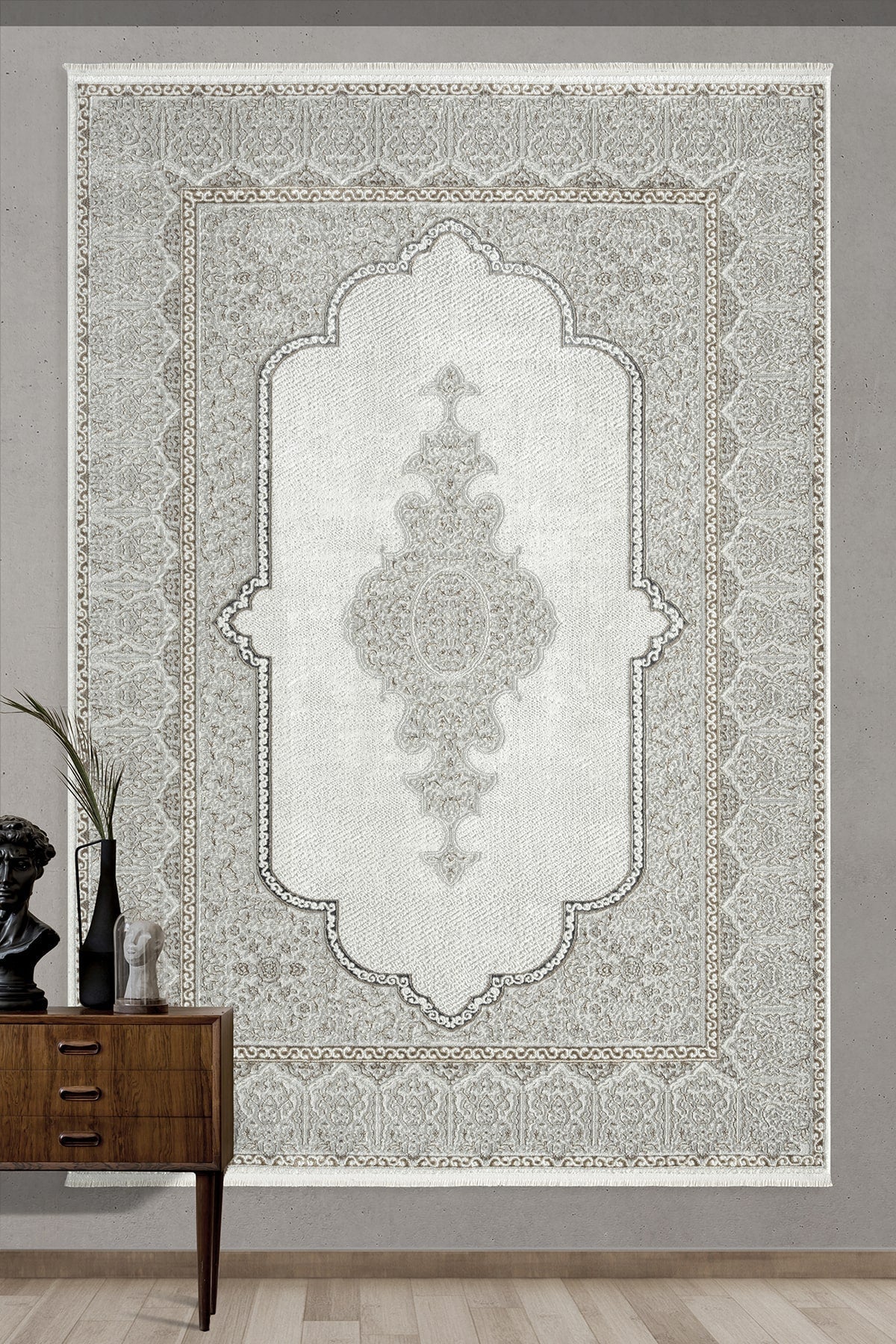 Empera-Terra Chime Modern Klasik Çerçeveli Halı-2-roqelvaxirum.shop