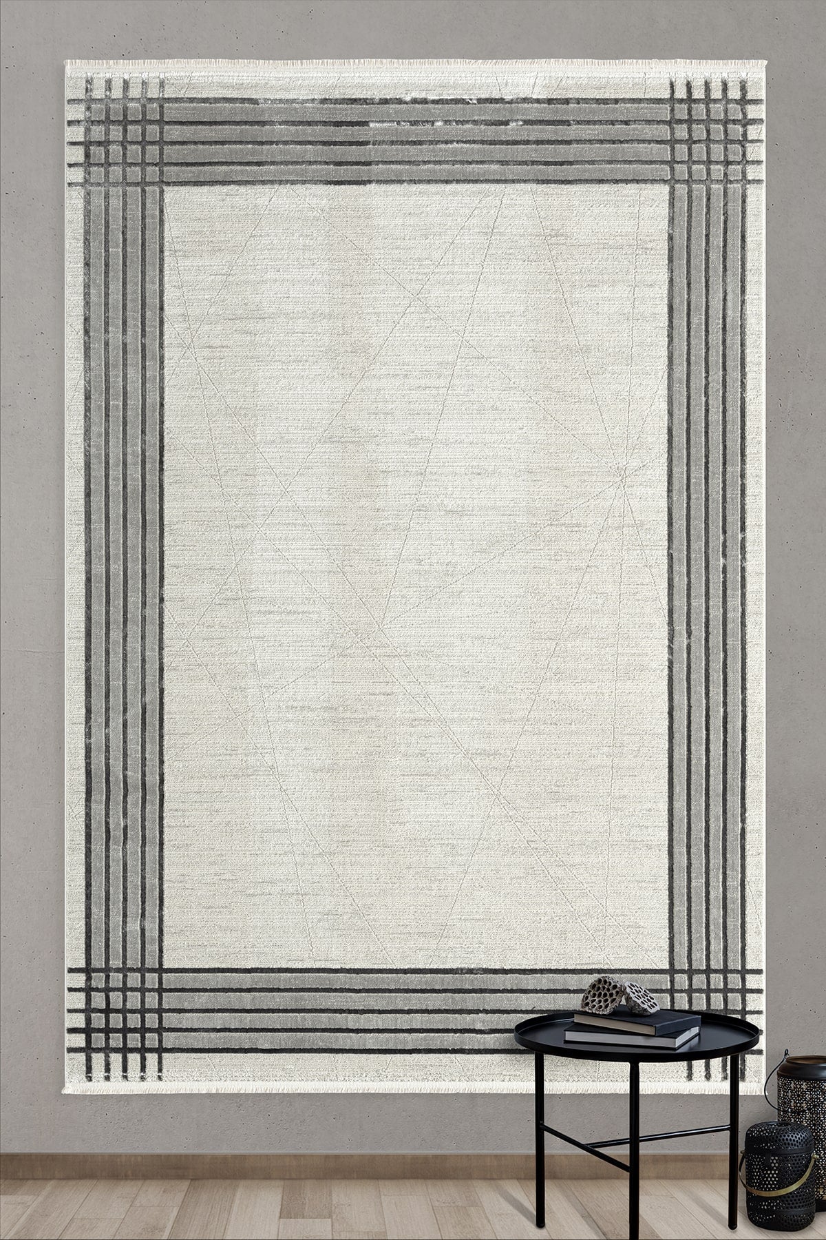 Empera-Terra Willow Modern Klasik Çerçeveli Halı-2-roqelvaxirum.shop