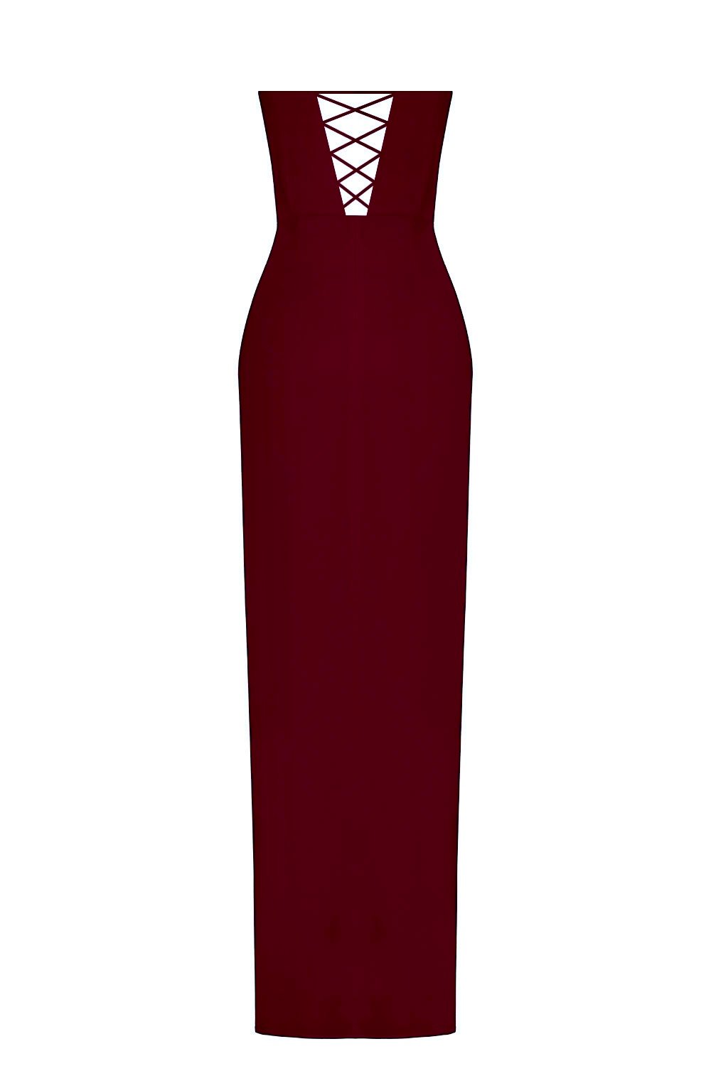 Esotte-Gaia Bordo Elbise-Elbise-3-roqelvaxirum.shop