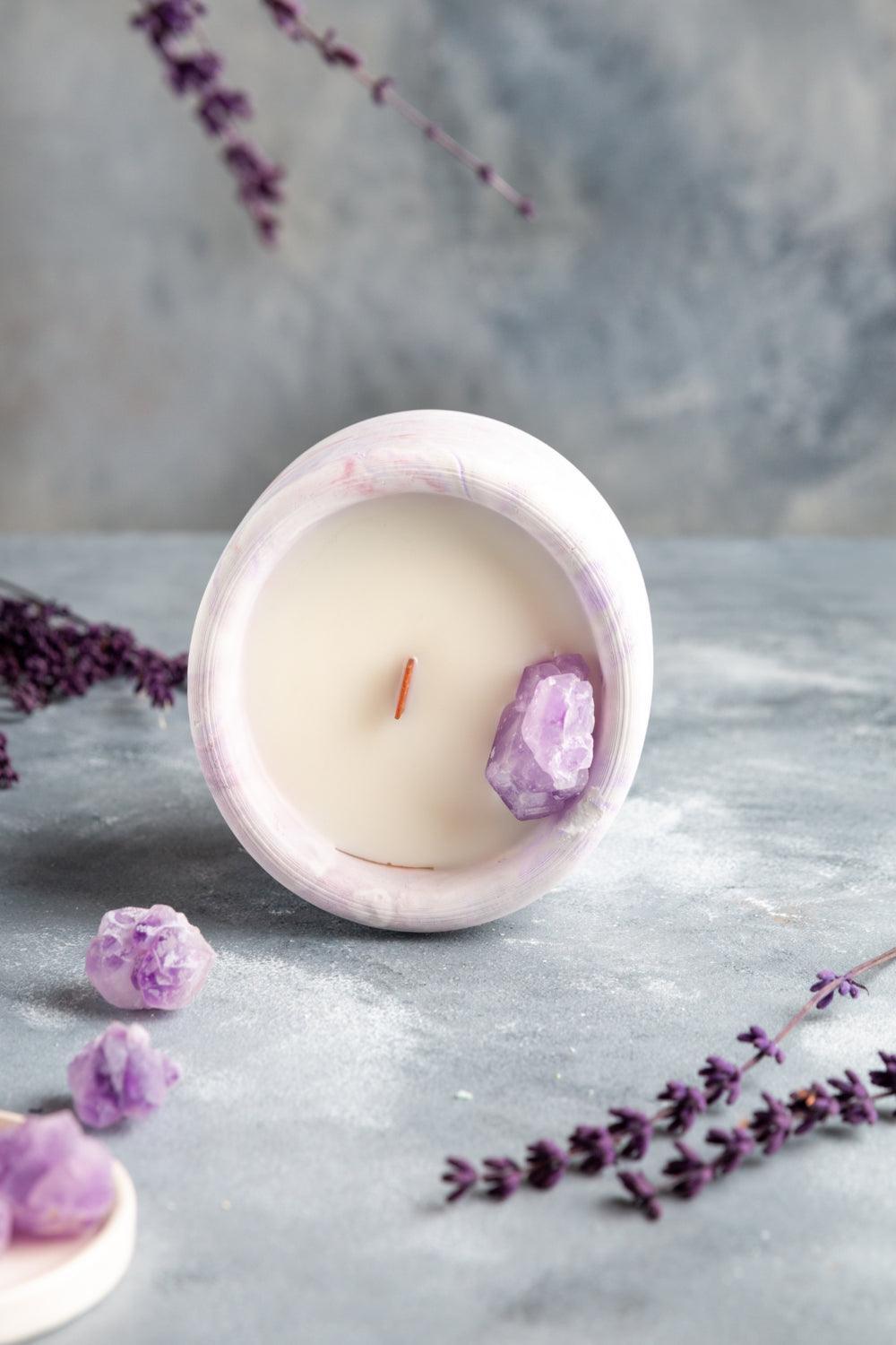 Esti Living-Lavender Büyük Boy Klasik Mum-Mum-1-roqelvaxirum.shop