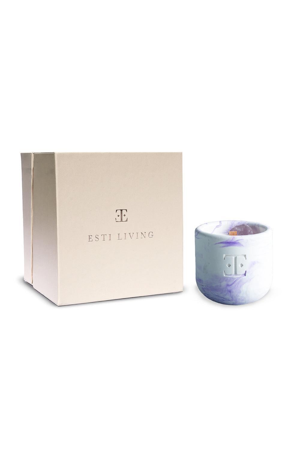 Esti Living-Lavender Büyük Boy Klasik Mum-Mum-3-roqelvaxirum.shop