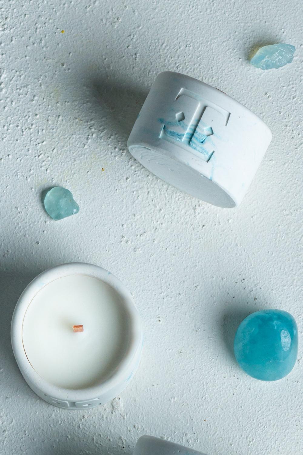 Esti Living-Ocean Wave Mini 4'lü Mum Seti-Mum-1-roqelvaxirum.shop