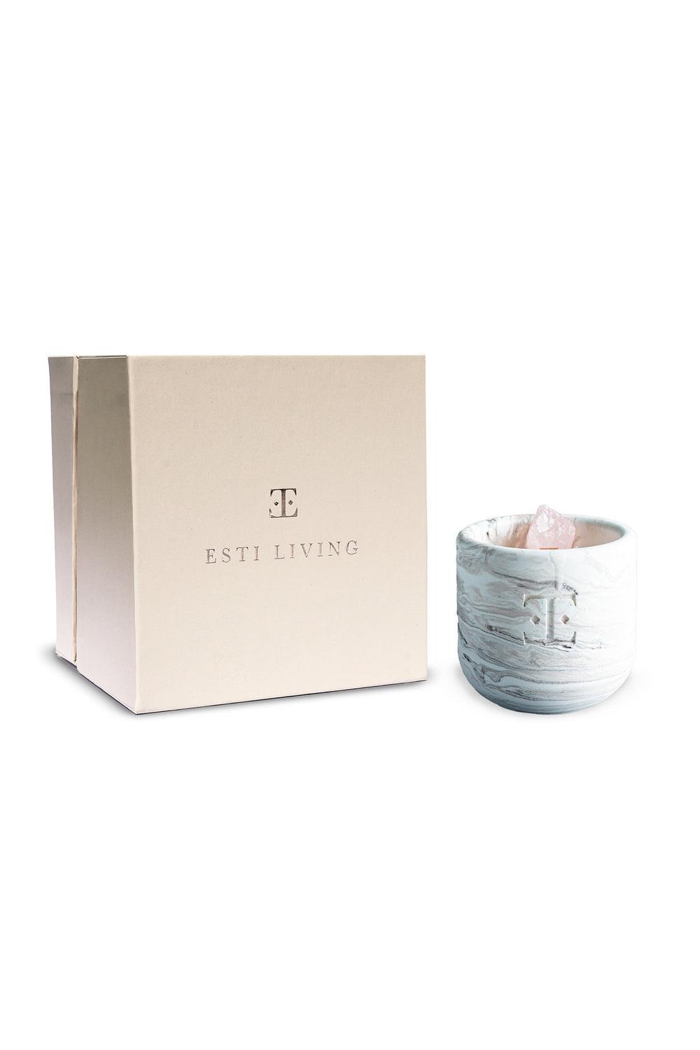 Esti Living-Silver Glow Taşlı Büyük Boy Mum-Mum-3-roqelvaxirum.shop
