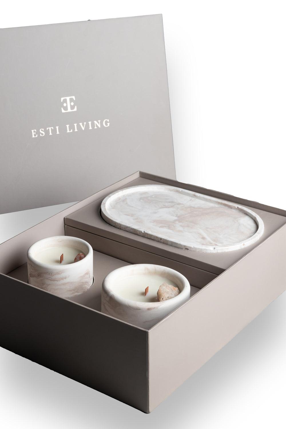 Esti Living-Sun & Fig Büyük Boy Klasik Mum-Mum-4-roqelvaxirum.shop