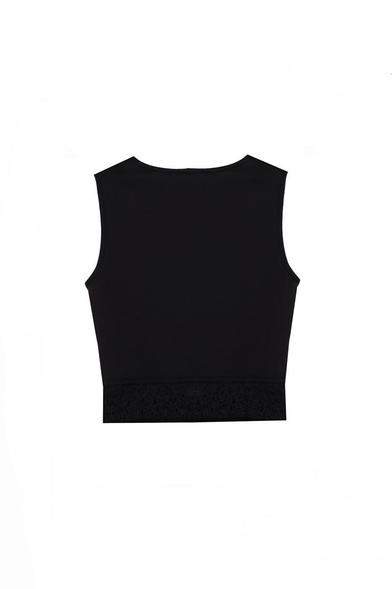 Eudoimonia-Daimon Halter Neck Crop-top-Top-6-roqelvaxirum.shop
