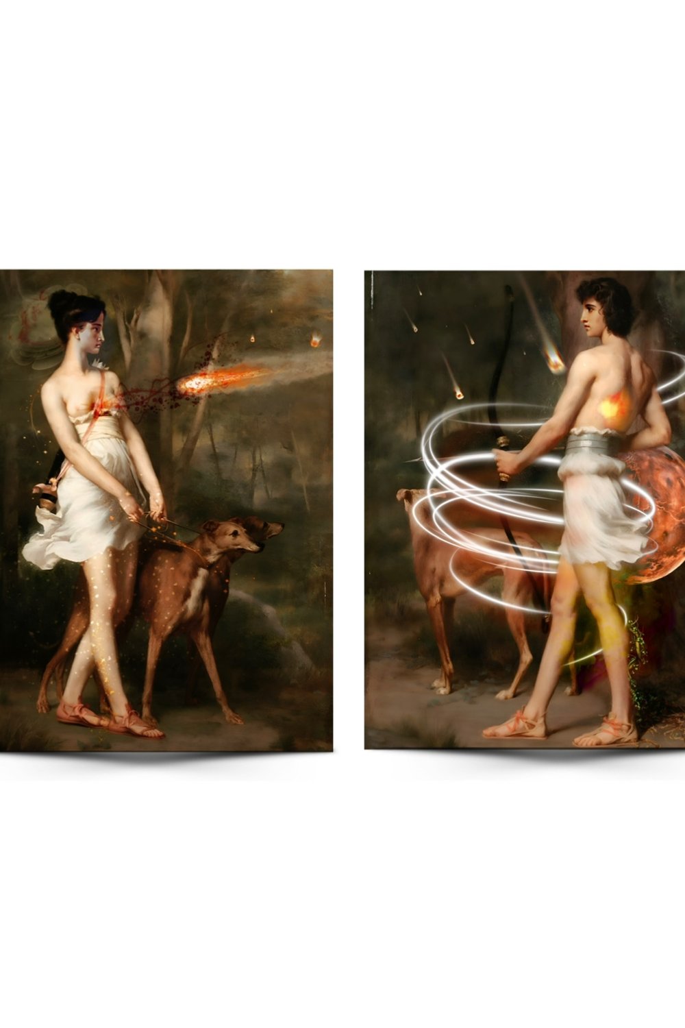 Eudoimoniart-Eros & Psyche 2'li Set-Tablo-1-roqelvaxirum.shop