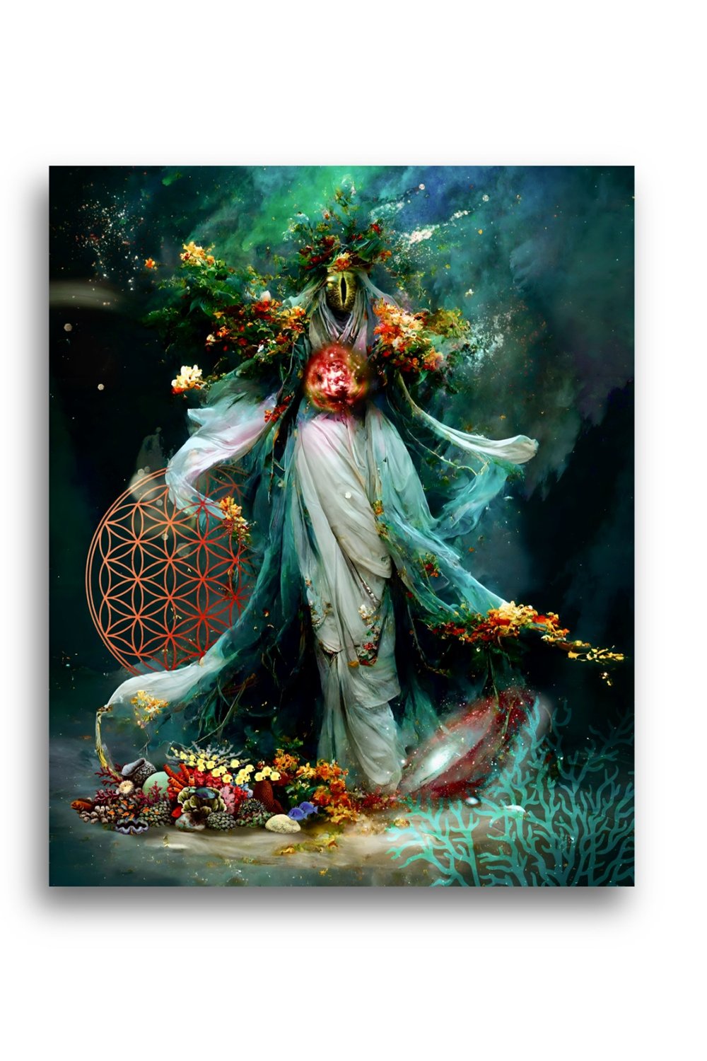 Eudoimoniart-Gold Dust-Tablo-1-roqelvaxirum.shop