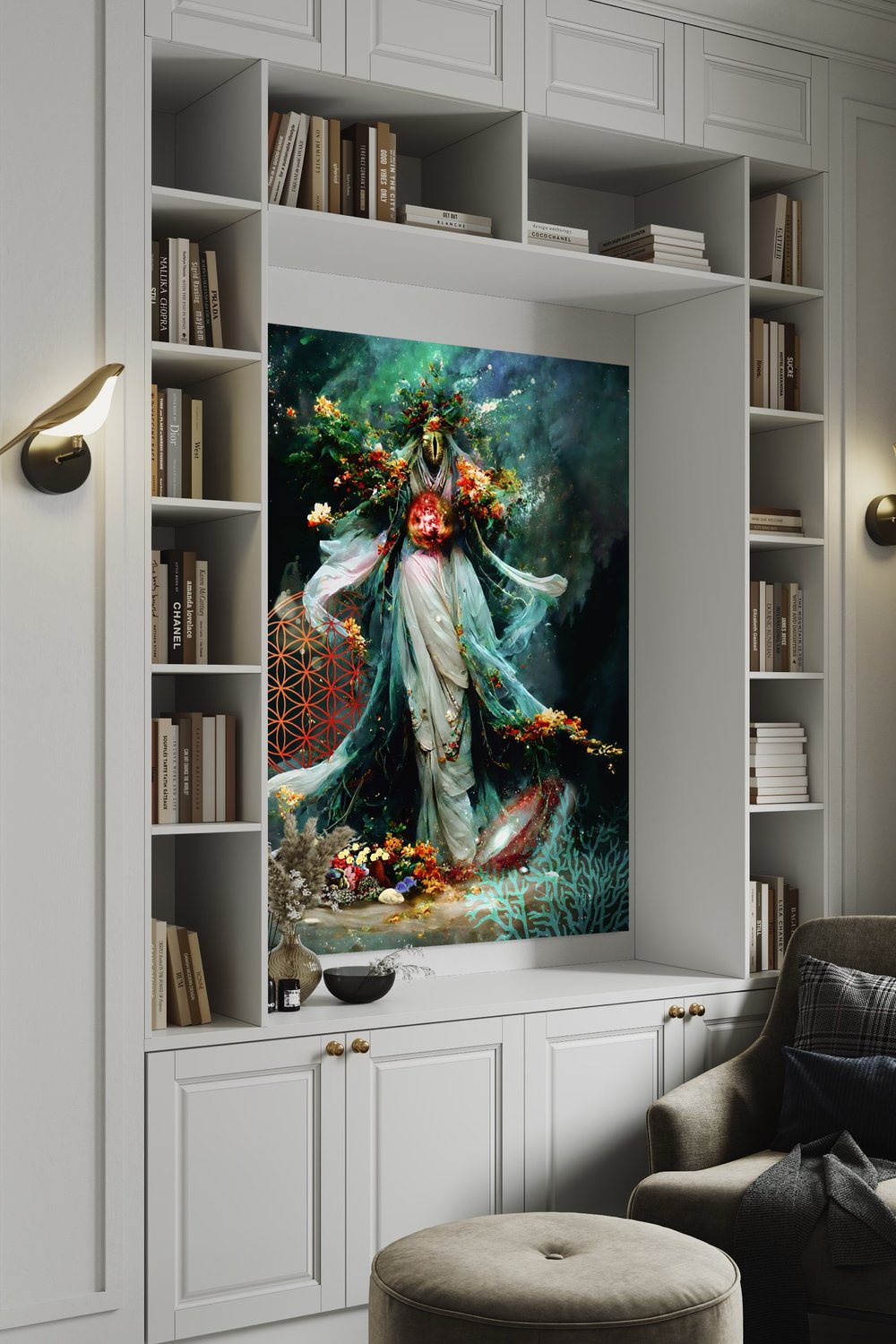 Eudoimoniart-Gold Dust-Tablo-4-roqelvaxirum.shop