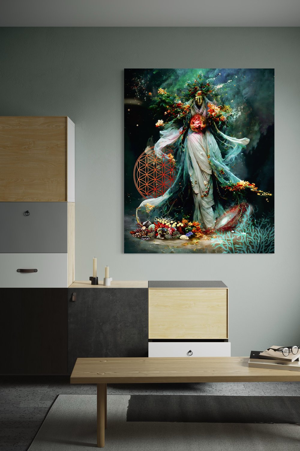 Eudoimoniart-Gold Dust-Tablo-5-roqelvaxirum.shop