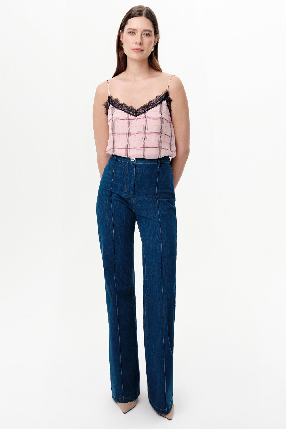 Exquise-Dantel Detaylı Regular Bluz-Bluz-5-roqelvaxirum.shop