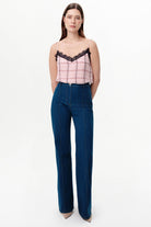 Exquise-Dantel Detaylı Regular Bluz-Bluz-5-roqelvaxirum.shop