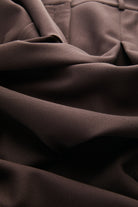 Exquise-Geniş Paça Pilikaşeli Yüksek Bel Regular Pantolon – Kahverengi̇-Pantolon-4-roqelvaxirum.shop