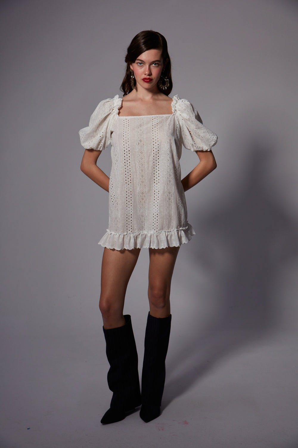 Fèe Muse-Peony Elbise Denim-Elbise-8-roqelvaxirum.shop