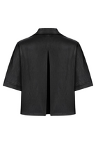 Feel The Lotus-Betty Leather Shirt-Gömlek-2-roqelvaxirum.shop