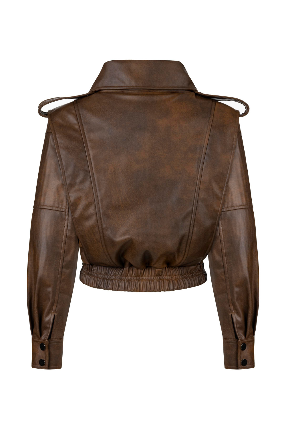 Feel The Lotus-Lidia Leather Jacket-Ceket-2-roqelvaxirum.shop