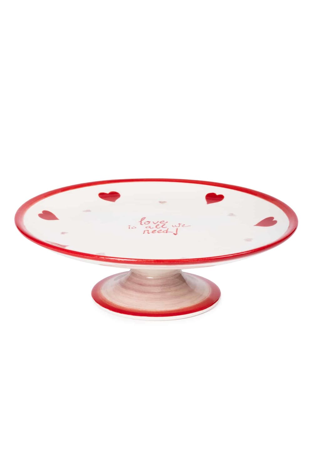 Feeling Good Inside-All We Need Is Love Ayaklı Pasta Tabağı – L’amour Paris-Tabak & Kase-2-roqelvaxirum.shop