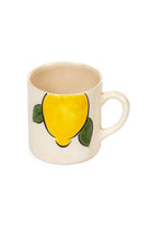 Feeling Good Inside-Amalfi Coast Collection Handmade Ceramic White Lemon Handled Coffee Set-Bardak-4-roqelvaxirum.shop