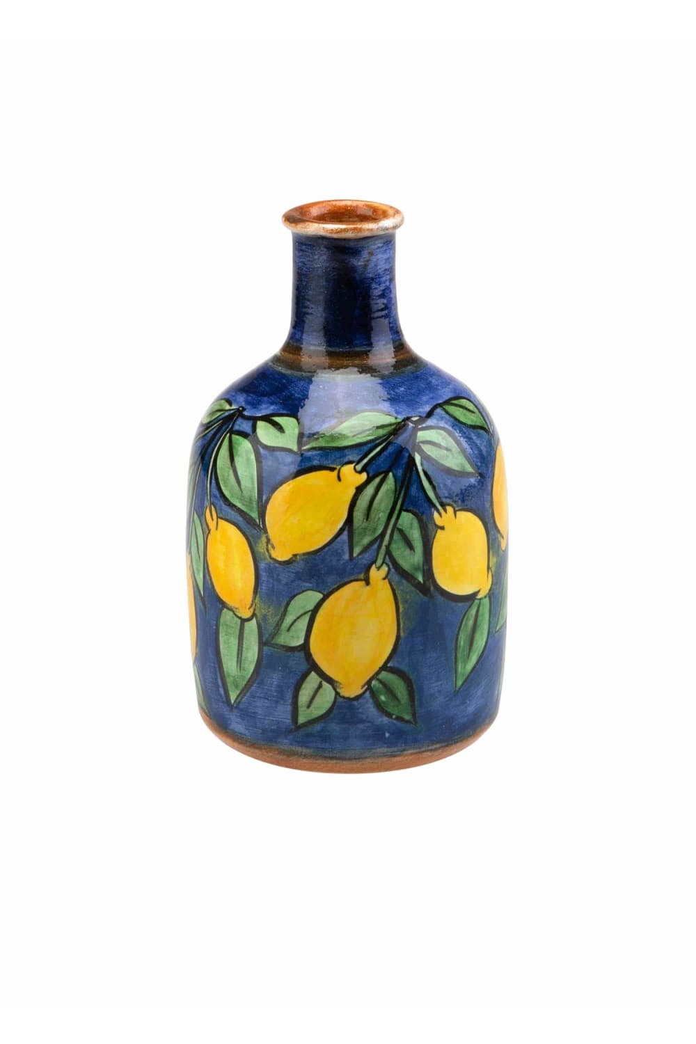 Feeling Good Inside-Amalfi Coast Collection Handmade Kobalt Limon Mini Vazo-Vazo-1-roqelvaxirum.shop