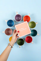 Feeling Good Inside-Bisous Kulplu Mavi Mug – L’amour Paris-Bardak-3-roqelvaxirum.shop