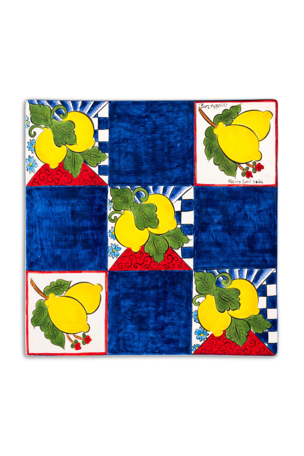 Feeling Good Inside-Brava X Feeling Good Inside Tile Cheese Table / Peynir Tabağı-Sunum Aksesuarları-1-roqelvaxirum.shop