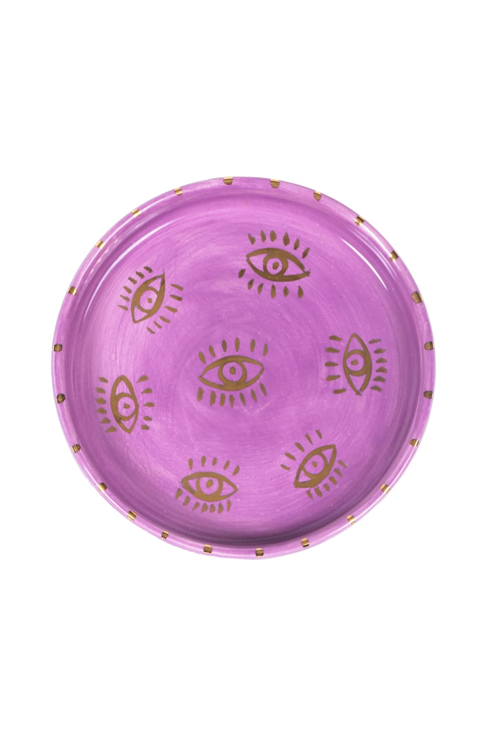 Feeling Good Inside-Inner Eye Collection Gözlü Lila Türk Kahvesi Fincanı Seti-Bardak-2-roqelvaxirum.shop