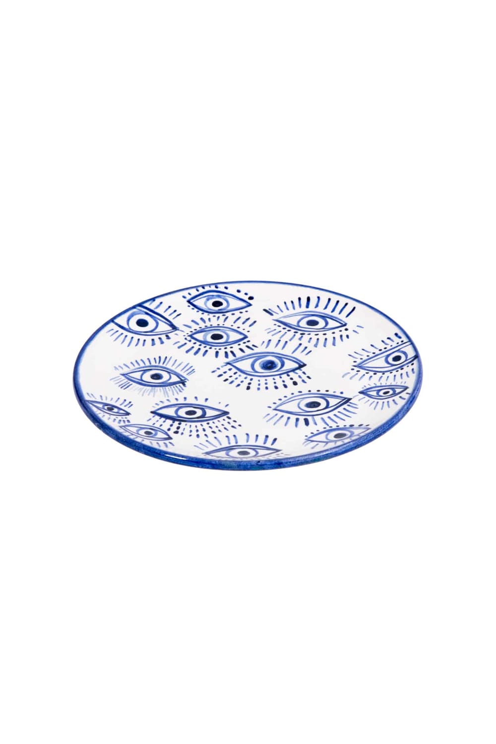 Feeling Good Inside-Inner Eye Collection Handmade Çoklu Göz Seramik Pasta Tabağı-Tabak & Kase-2-roqelvaxirum.shop