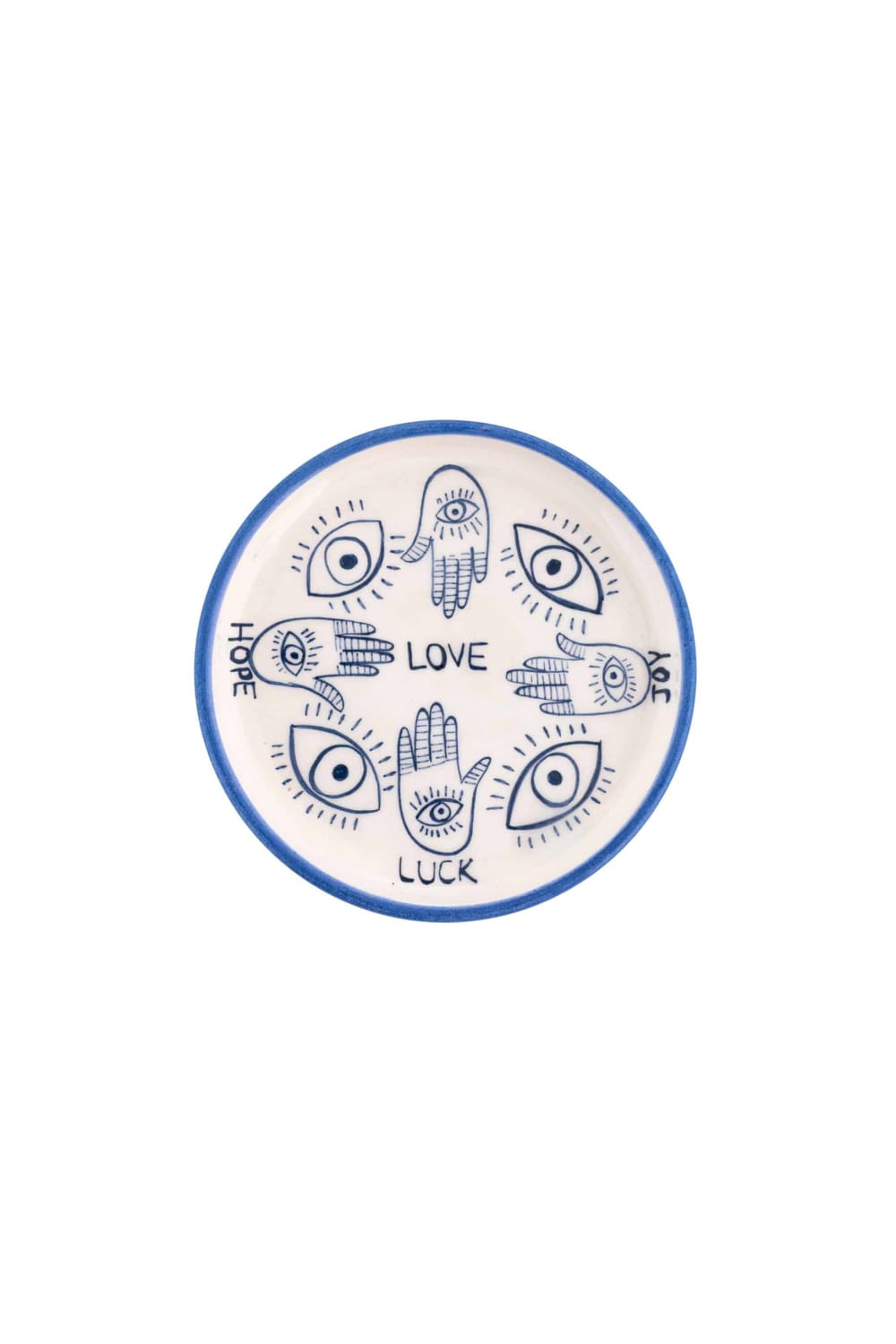 Feeling Good Inside-Inner Eye Collection Hope-love-luck-joy Seramik Mini Tabak-Tabak & Kase-1-roqelvaxirum.shop
