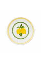 Feeling Good Inside-Lemon Splash Collection Handmade Ceramic Beyaz Pasta Tabağı-Tabak & Kase-1-roqelvaxirum.shop
