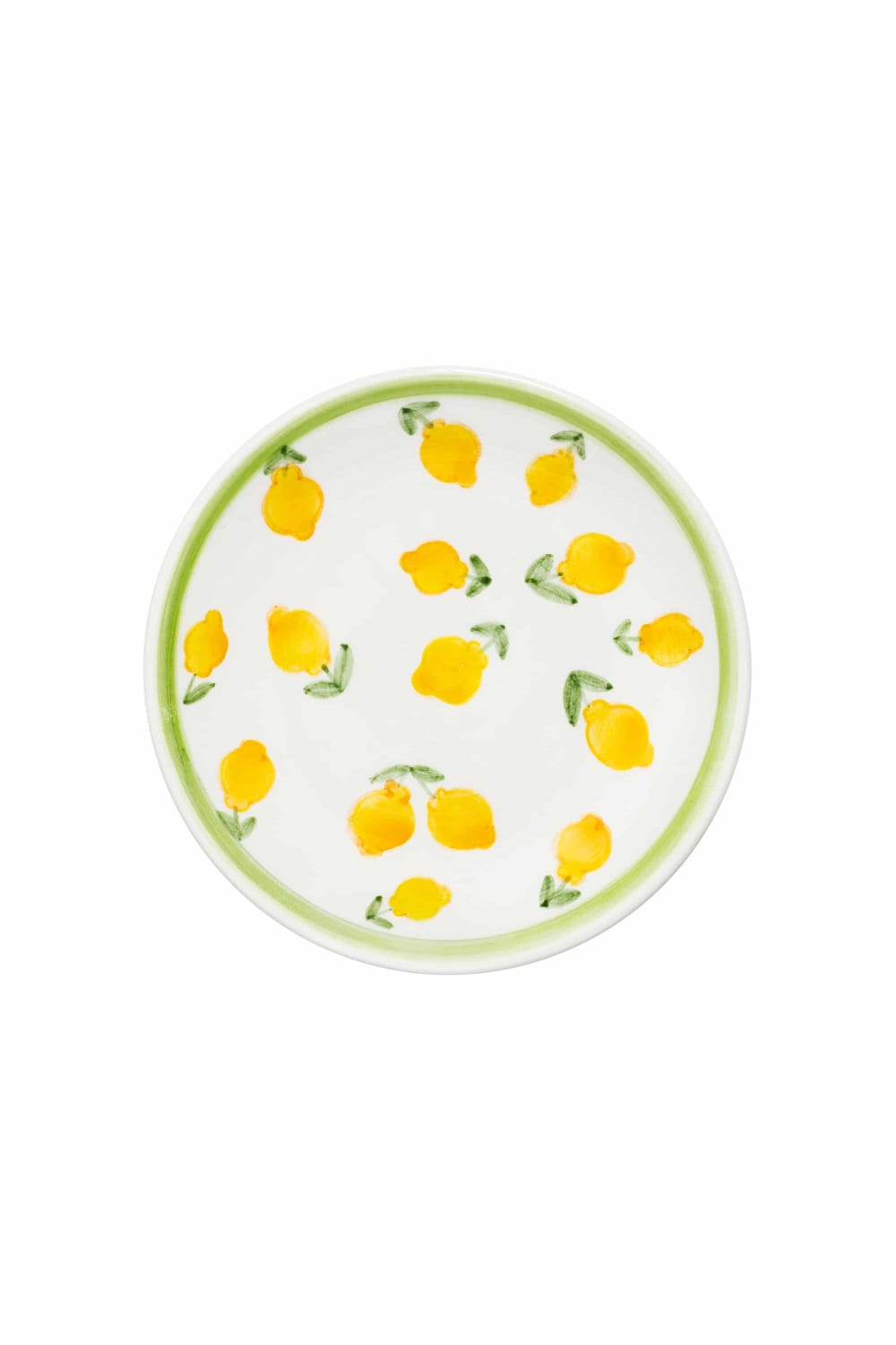 Feeling Good Inside-Lemon Splash Collection Handmade Ceramic Çok Limonlu Pasta Tabağı 4’lü Set-Tabak & Kase-2-roqelvaxirum.shop
