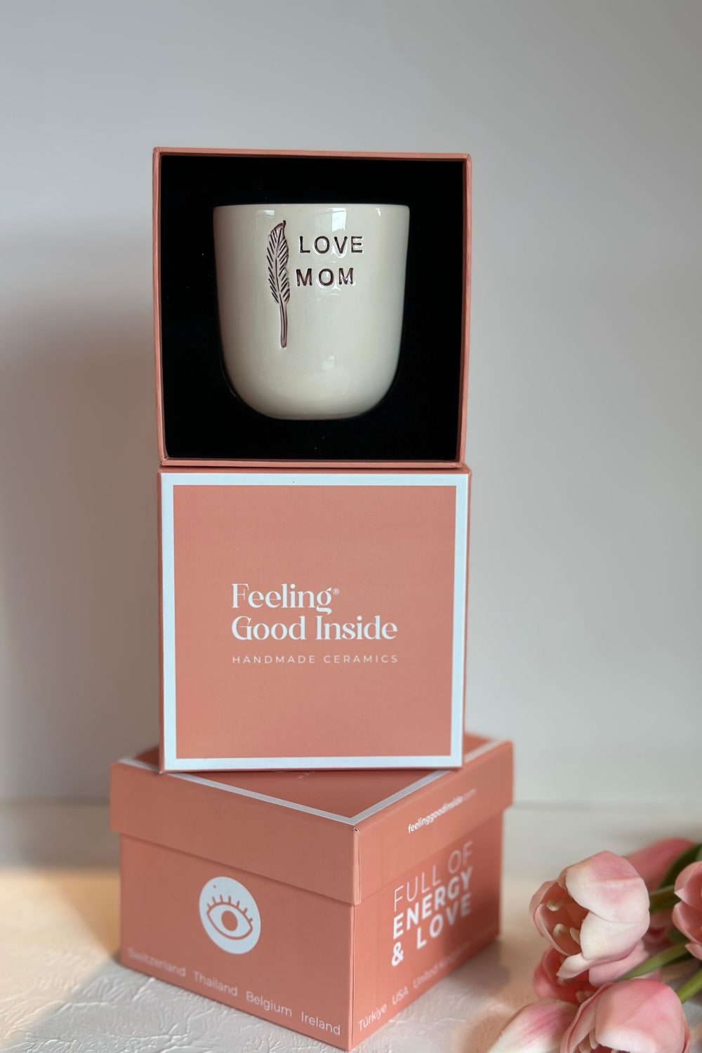 Feeling Good Inside-Love Mom Mug – Özel Hediye Kutulu-Bardak-2-roqelvaxirum.shop
