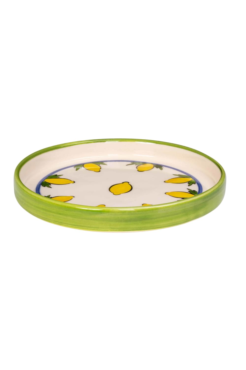 Feeling Good Inside-Sorrento Lemon Collection Handmade Seramik Çok Limonlu Mini Tabak-Tabak & Kase-2-roqelvaxirum.shop
