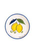 Feeling Good Inside-Sorrento Lemon Collection Handmade Seramik Mavi Mini Tabak-Tabak & Kase-1-roqelvaxirum.shop