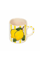 Feeling Good Inside-Yellow Lemon Line Handled Coffee Set-Bardak-5-roqelvaxirum.shop