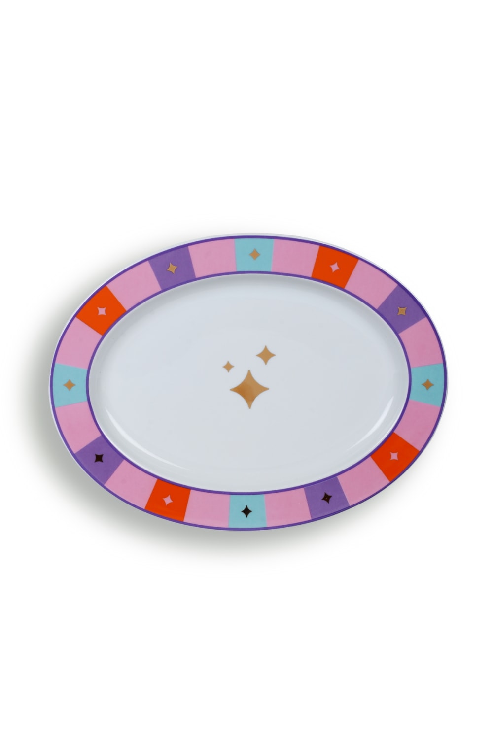 Fern&Co-Circus Collection Oval Servis Tabağı-Sunum Aksesuarları-1-roqelvaxirum.shop