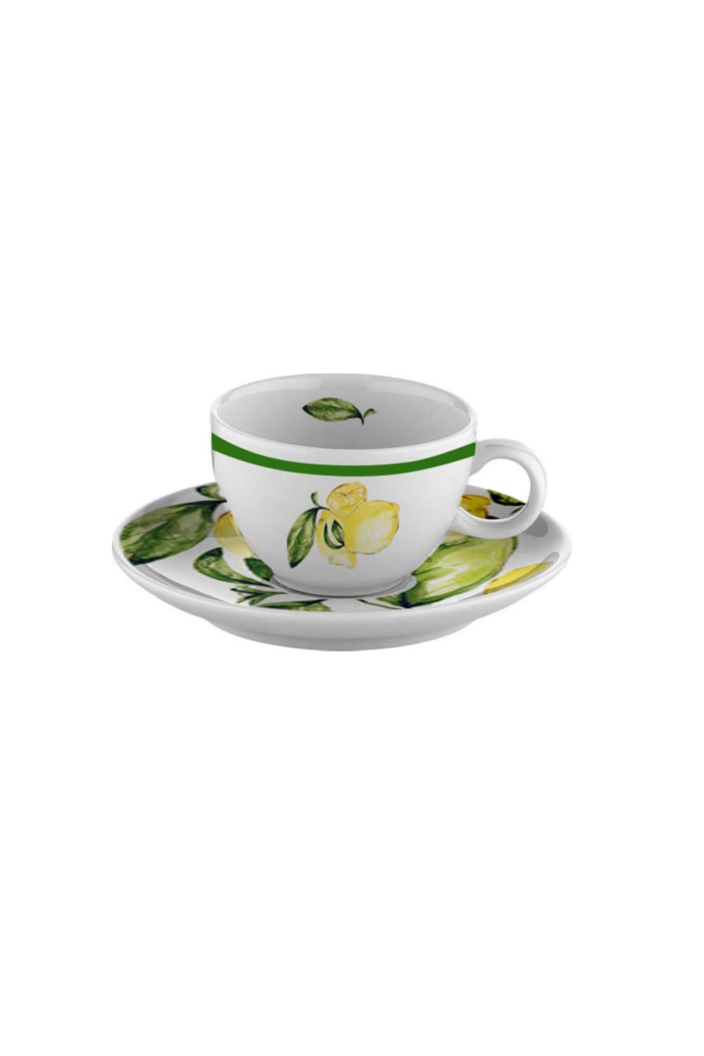 Fern&Co-Citrus Porcelain Collection 2’li Çay Fincan Seti / Hediye Kutulu-Tabak & Kase-1-roqelvaxirum.shop